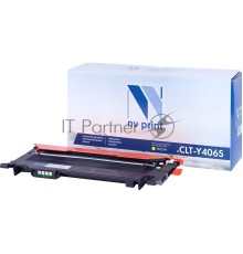 Картридж NV Print совместимый Samsung CLT-Y406S Yellow для CLP-360/365/368/CLX-3300/3305 (1000k)