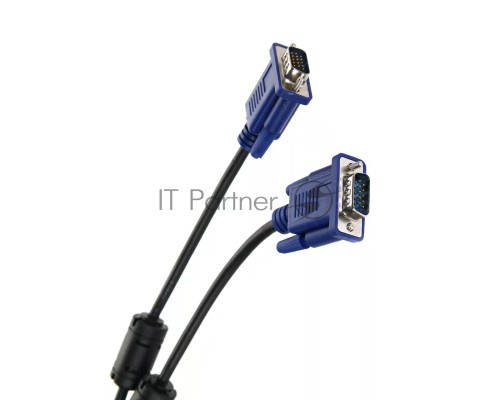 Кабель соединительный SVGA (15M/M) 3m 2 фильтра TV-COM <QCG120H-3M>