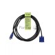 Кабель соединительный SVGA (15M/M) 3m 2 фильтра TV-COM <QCG120H-3M>