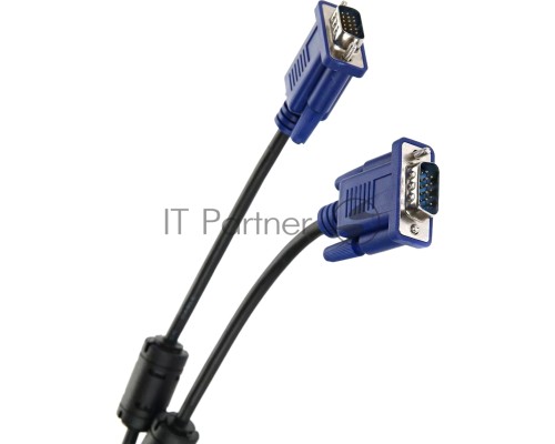 Кабель соединительный SVGA (15M/M) 3m 2 фильтра TV-COM <QCG120H-3M>
