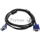 Кабель соединительный SVGA (15M/M) 3m 2 фильтра TV-COM <QCG120H-3M>