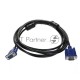 Кабель соединительный SVGA (15M/M) 3m 2 фильтра TV-COM <QCG120H-3M>