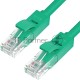 Патч-корд Greenconnect Патч-корд UTP прямой 3 m AWG24 кат.5е, RJ45, медь, литой (Зеленый), пластик пакет (GCR-LNC05-3.0m)