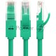 Патч-корд Greenconnect Патч-корд UTP прямой 3 m AWG24 кат.5е, RJ45, медь, литой (Зеленый), пластик пакет (GCR-LNC05-3.0m)