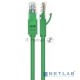 Патч-корд Greenconnect Патч-корд UTP прямой 3 m AWG24 кат.5е, RJ45, медь, литой (Зеленый), пластик пакет (GCR-LNC05-3.0m)