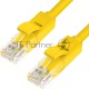 Патч-корд Greenconnect Патч-корд UTP прямой ethernet 0.5m кат.5е, RJ45, литой (Желтый) (GCR-LNC02-0.5m)