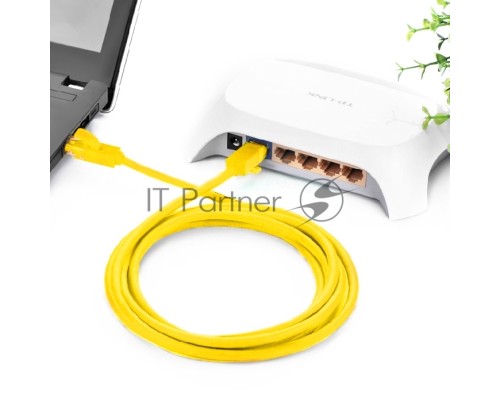 Патч-корд Greenconnect Патч-корд UTP прямой ethernet 0.5m кат.5е, RJ45, литой (Желтый) (GCR-LNC02-0.5m) Патч-корд Greenconnect Патч-корд UTP прямой ethernet 0.5m кат.5е, RJ45, литой (Желтый) (GCR-LNC02-0.5m)
