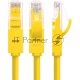 Патч-корд Greenconnect Патч-корд UTP прямой ethernet 0.5m кат.5е, RJ45, литой (Желтый) (GCR-LNC02-0.5m)