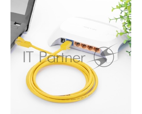 Патч-корд Greenconnect Патч-корд UTP прямой ethernet 0.5m кат.5е, RJ45, литой (Желтый) (GCR-LNC02-0.5m) Патч-корд Greenconnect Патч-корд UTP прямой ethernet 0.5m кат.5е, RJ45, литой (Желтый) (GCR-LNC02-0.5m)