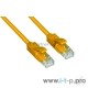 Патч-корд Greenconnect Патч-корд UTP прямой ethernet 0.5m кат.5е, RJ45, литой (Желтый) (GCR-LNC02-0.5m)