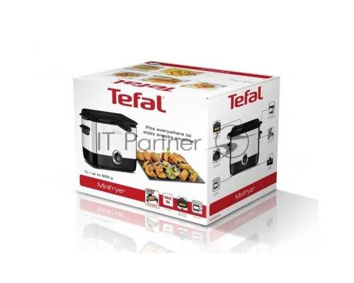 Фритюрница Tefal FF220015 1000Вт серебристый/черный