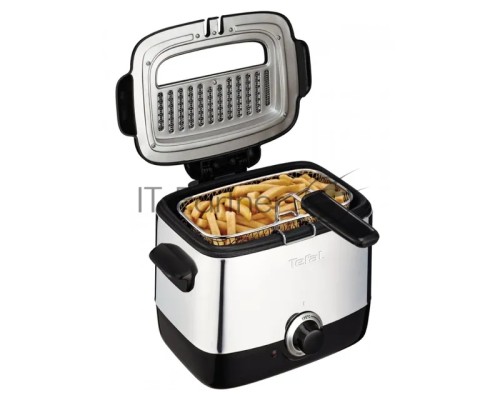 Фритюрница Tefal FF220015 1000Вт серебристый/черный