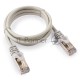Патч-корд FTP Cablexpert кат.5e, 1м, литой, многожильный (серый)