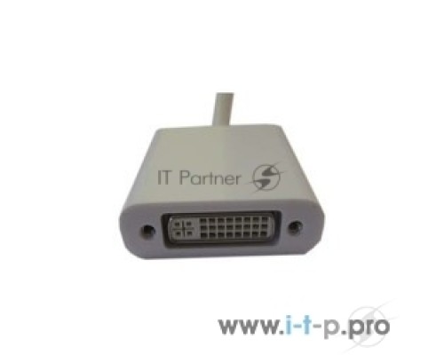 Переходник Espada Видеоадаптер Mini Display Port M to DVI F 20 cm, (EMiniM-DVIF 20)