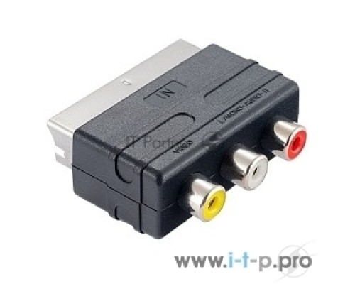Переходник PERFEO Переходник SCART (21 pin) вилка Переходник PERFEO Переходник SCART (21 pin) вилка