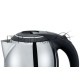 Чайник Centek CT-0037 (матовый) металл 2,0л, 2200W, большой объём, хромированная вставка