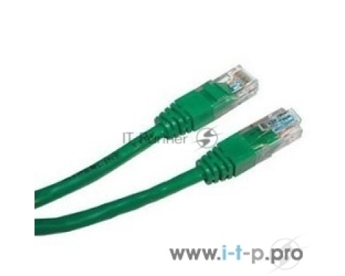 Коммутационный шнур NEOMAX (13001-050G) Шнур коммут. UTP 5 м, кат. 5е - зеленый