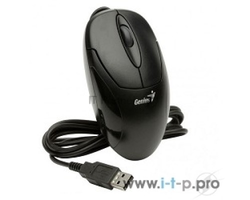 Мышь Genius NetScroll 120 V2 black USB, G5 (optical 1000dpi, подходит под обе руки)