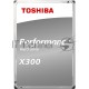 Жесткий диск Toshiba SATA-III 4Tb HDWE140UZSVA X300 (7200rpm) 128Mb 3.5
