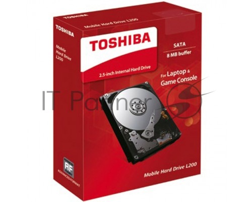 Жесткий диск Toshiba SATA-II 500Gb HDWJ105EZSTA L200 (5400rpm) 8Mb 2.5