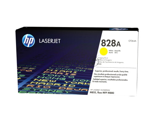 Фотобарабан HP 828A Yellow (CF364A) желтый, 30000 стр, для Color LaserJet Enterprise M855/M880/828A Фотобарабан HP 828A Yellow (CF364A) желтый, 30000 стр, для Color LaserJet Enterprise M855/M880/828A