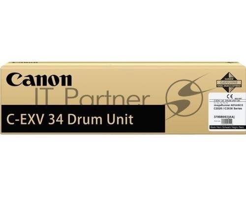 Барабан Canon 3786B003AA C-EXV34 черный для Canon iR ADV C2220L/C2220i/C2225i (43000 стр.) C2230i (61000 стр.)