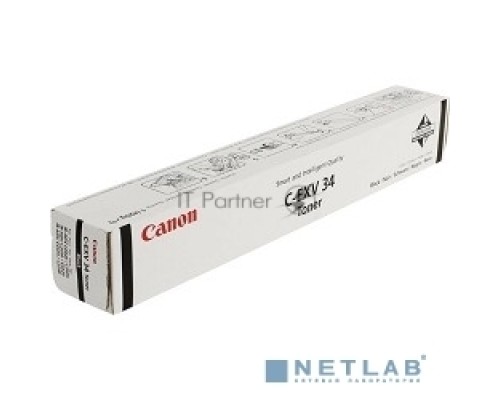 Барабан Canon 3786B003AA C-EXV34 черный для Canon iR ADV C2220L/C2220i/C2225i (43000 стр.) C2230i (61000 стр.)