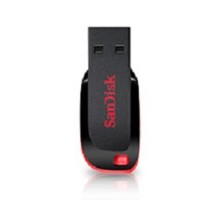 SanDisk USB Drive 64Gb Cruzer Blade SDCZ50-064G-B35 {USB2.0, Black-Red}  