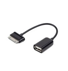 Gembird/Cablexpert A-OTG-AF30P-001 Кабель USB 2.0 OTG ,  USBAF/BM30pin, для планшетов Samsung, 0.15м, пакет
