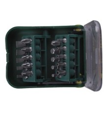 Набор KRAFTOOL Биты в мобильном бит-боксе с клипсой, Cr-V, 25мм, 21 предмет [26135-H21]