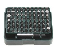 KRAFTOOL Набор Биты с адаптером в пластиковом боксе, Cr-V, 61 предмет [26140-H61]