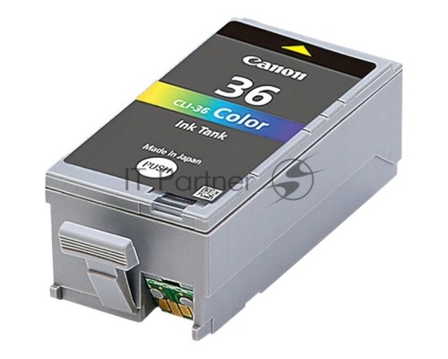 Картридж струйный CLI-36Color (1511B001) для Canon Mini Pixma 260, Цветной, 250стр.