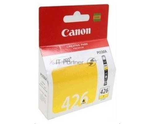 Картридж струйный CLI-426Y (4559B001) для Canon Pixma iP4840/MG5140/5240/6140/8140, Желтый, 446стр.