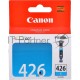 Картридж струйный CLI-426C (4557B001) для Canon iP4840, MG5140, MG5240, MG6140, MG8140, Голубой, 446стр.