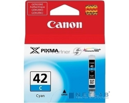 Картридж струйный CLI-42C (6385B001) для Canon PIXMA PRO-100, голубой, 600 стр.