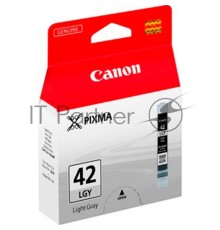 Картридж струйный CLI-42LGY (6391B001) для Canon PIXMA PRO-100, светло-серый, 835 стр.
