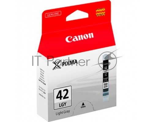 Картридж струйный CLI-42LGY (6391B001) для Canon PIXMA PRO-100, светло-серый, 835 стр.