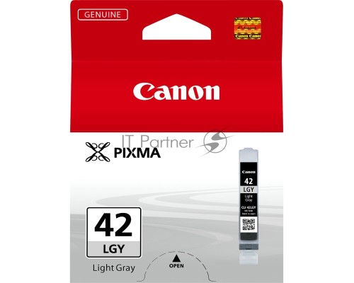 Картридж струйный CLI-42LGY (6391B001) для Canon PIXMA PRO-100, светло-серый, 835 стр.