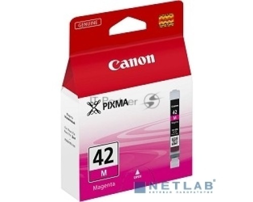 Картридж струйный CLI-42M (6386B001) для Canon PIXMA PRO-100, Пурпурная, 416 стр.