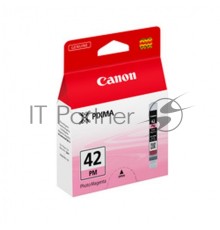 Картридж струйный CLI-42PM (6389B001) для Canon PIXMA PRO-100, фото пурпурный, 169 стр.