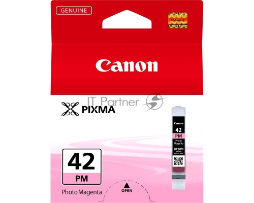 Картридж струйный CLI-42PM (6389B001) для Canon PIXMA PRO-100, фото пурпурный, 169 стр.