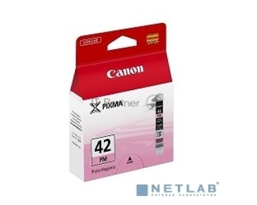 Картридж струйный CLI-42PM (6389B001) для Canon PIXMA PRO-100, фото пурпурный, 169 стр.