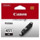 Картридж струйный Canon CLI-451Bk (6523B001) черный (337 стр. 7 мл) для Canon PIXMA iP7240/MG6340/MG5440
