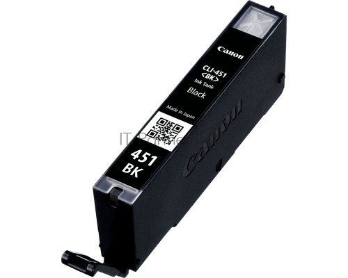 Картридж струйный Canon CLI-451Bk (6523B001) черный (337 стр. 7 мл) для Canon PIXMA iP7240/MG6340/MG5440