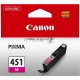 Картридж струйный CLI-451M (6525B001) для Canon PIXMA iP7240/MG6340/MG5440, Пурпурный (Magenta), 319стр.