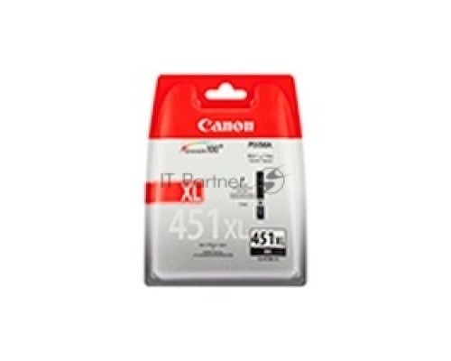 Картридж струйный CLI-451XLBK (6472B001) для Canon PIXMA iP7240, MG5440, 6340, Черный, 4425стр.