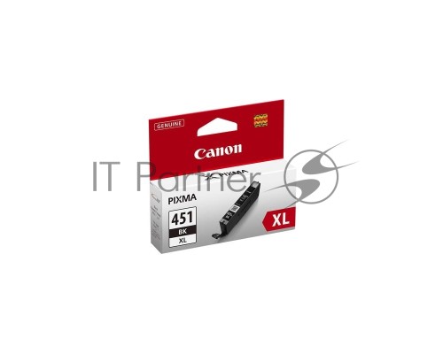 Картридж струйный CLI-451XLBK (6472B001) для Canon PIXMA iP7240, MG5440, 6340, Черный, 4425стр.