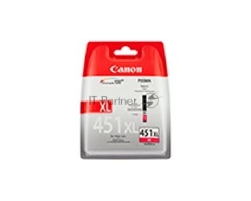 Картридж струйный CLI-451XLM (6474B001) для Canon PIXMA iP7240, MG5440, 6340, Пурпурный, 660стр.