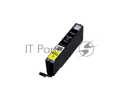 Картридж струйный CLI-451XLY (6475B001) для Canon PIXMA iP7240, MG5440, 6340, Желтый, 685стр.