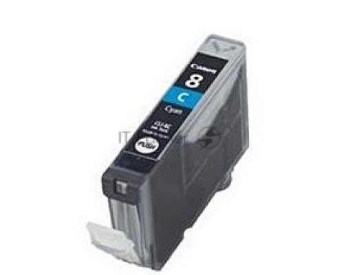 Картридж струйный CLI-8C (0621B024) для Canon Pixma 4200/5200/MP500/MP800, Голубой, 490стр.